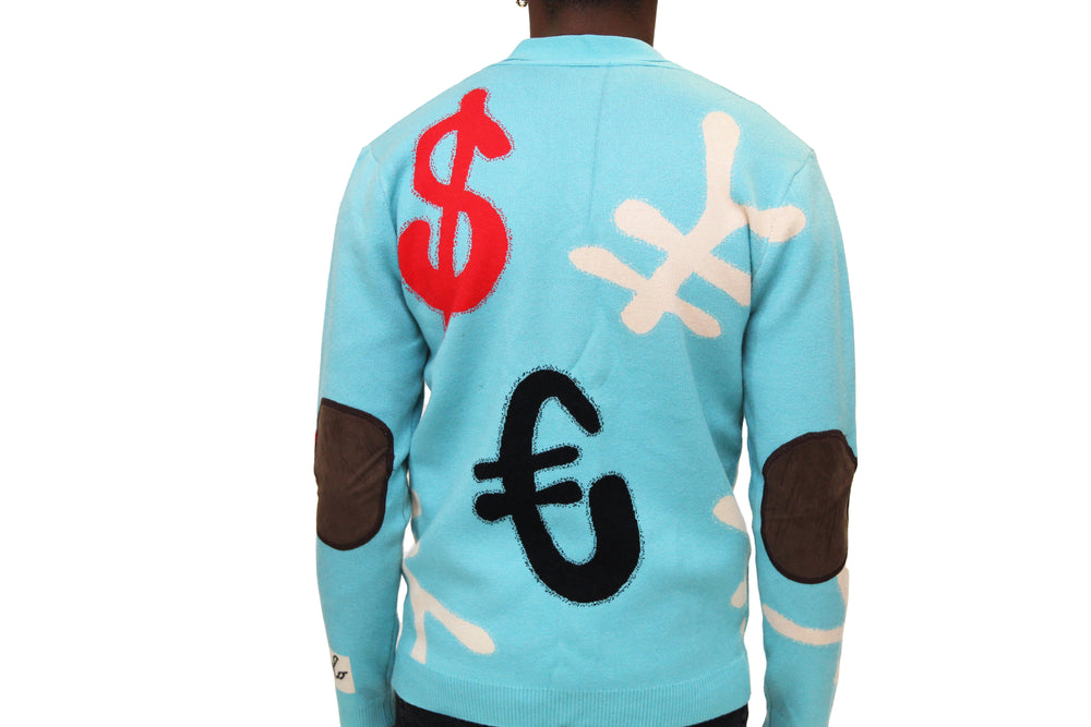 Cashmere Currency Cardigan